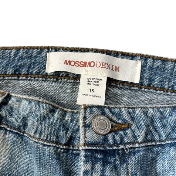 Vintage Mossimo Jeans Bootcut Low Rise Y2K 100% Cotton Sz 15 - Picture 5 of 9